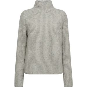 Mos Mosh - Thyra - Wollen Pullover - Opstaande Kraag