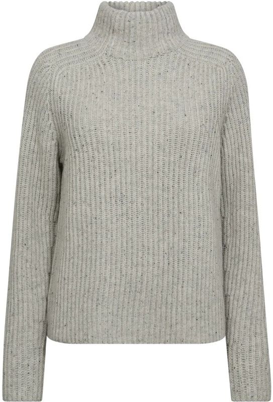 Mos Mosh - Thyra - Wollen Pullover - Opstaande Kraag