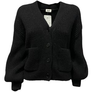 Drykorn, Dames, Truien, Zwart, Maat: S Wol,