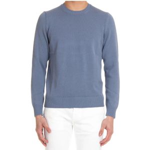 Drumohr, Heren, Truien, Blauw, Maat: 2XL Katoen,