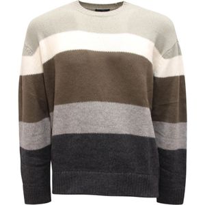 Armani, Heren, Truien, Veelkleurig, Maat: M Wol,