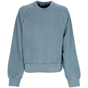 Carhartt Wip, Dames, Sweatshirts & Hoodies, Blauw, Maat: XS Katoen,