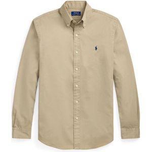 Polo Ralph Lauren - Custom-Fit - Overhemd - Beige - Katoen