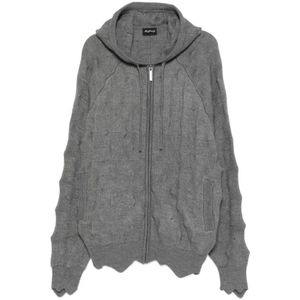 Madfrenzy, Heren, Sweatshirts & Hoodies, Grijs, Maat: XL