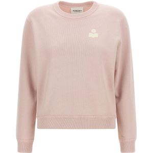 Marant étoile, Dames, Sweatshirts & Hoodies, Roze, Maat: M Katoen,