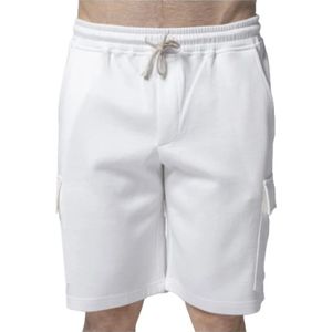 Eleventy, Heren, Korte broeken, Wit, Maat: M