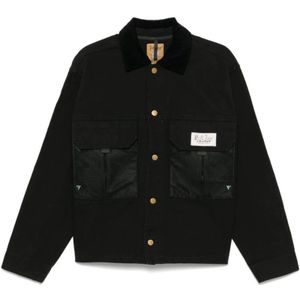 Brain Dead, Heren, Jassen, Zwart, Maat: XL Zijde,