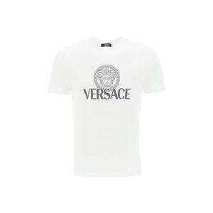 Versace T-Hemden , White , Heren , Maat: XL