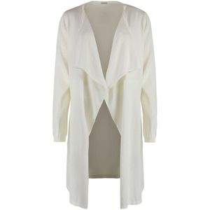 Malo, Dames, Truien, Wit, Maat: M Katoen,