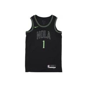 Nike Zion Williamson NBA City Edition Shirt 2023/24 , Black , Heren , Maat: S