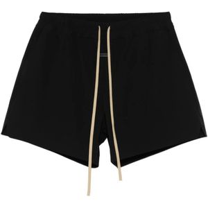 Fear Of God, Heren, Korte broeken, Zwart, Maat: M Nylon,