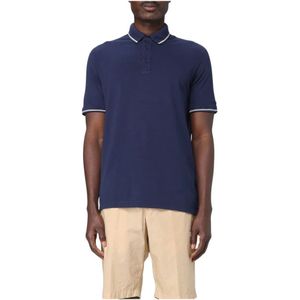 Paul & Shark, Heren, Tops, Blauw, Maat: XL Katoen,