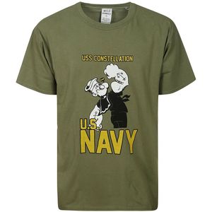 Wild Donkey, Heren, Tops, Groen, Maat: S Katoen,