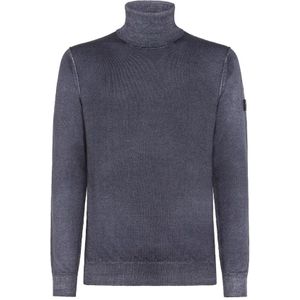 Peuterey, Heren, Truien, Blauw, Maat: M Wol,