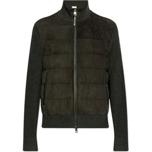 Moncler, Heren, Truien, Zwart, Maat: 2XL Wol,
