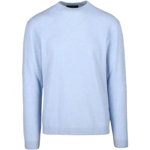 Daniele Fiesoli, Heren, Truien, Blauw, Maat: L Wol,