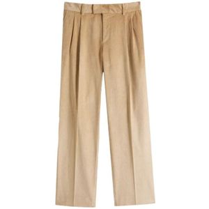 Drole de Monsieur, Heren, Broeken, Beige, Maat: XL Katoen,