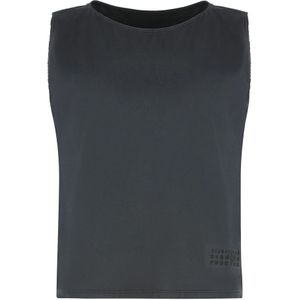 MM6 Maison Margiela, Dames, Tops, Zwart, Maat: M Katoen,