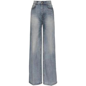 Zimmermann, Dames, Jeans, Blauw, Maat: W28 Katoen,