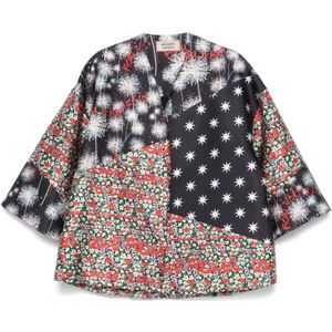 Alessandro Enriquez, Dames, Blouses & Shirts, Veelkleurig, Maat: S