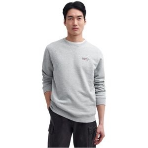 Barbour, Heren, Sweatshirts & Hoodies, Grijs, Maat: S Katoen,