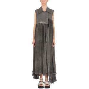 Sanctamuerte, Dames, Jurken, Grijs, Maat: XS