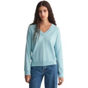 Gant, Dames, Truien, Blauw, Maat: XL Wol,