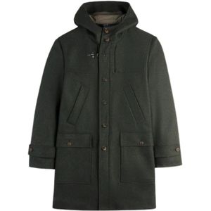 Fay, Heren, Mantels, Groen, Maat: L