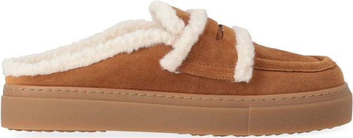 Inuikii - Mule Wool - Muiltjes - Bruin