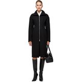 Vsp, Dames, Mantels, Zwart, Maat: XS Wol,