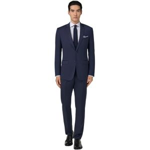 Boggi Milano - Wool Stretch Pak - Blauw - Heren