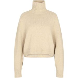 Vanessa Bruno, Dames, Truien, Beige, Maat: XS Wol,