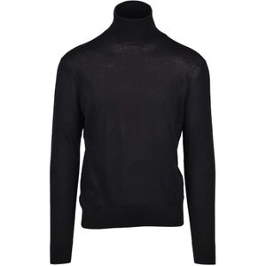 Ballantyne, Heren, Truien, Zwart, Maat: 2XL Wol,