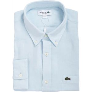 Lacoste, Heren, Overhemden, Blauw, Maat: 3XL