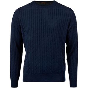 Stenströms, Heren, Truien, Blauw, Maat: S Wol,