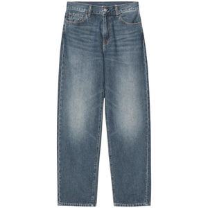 Carhartt Wip, Dames, Jeans, Blauw, Maat: W25 Katoen,