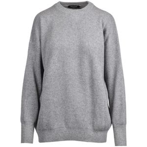 Fabiana Filippi, Dames, Truien, Grijs, Maat: L Lame,