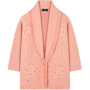 Alanui, Dames, Truien, Roze, Maat: M Zijde,