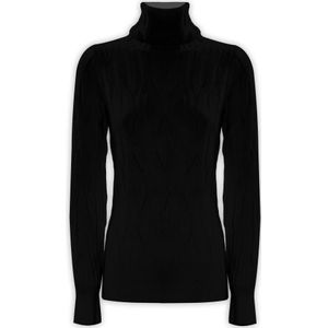 Kocca, Dames, Truien, Zwart, Maat: L Wol,