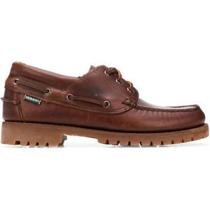 Sebago, Heren, Schoenen, Bruin, Maat: 40 1/2 EU Leer,