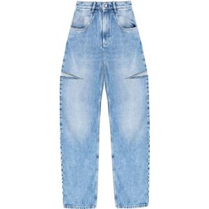 Maison Margiela, Dames, Jeans, Blauw, Maat: S Denim,