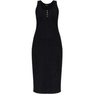 Anine Bing, Dames, Jurken, Zwart, Maat: M Katoen,