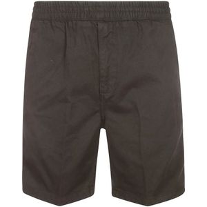 Carhartt Wip, Heren, Korte broeken, Bruin, Maat: XL Katoen,