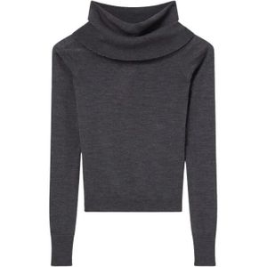 Stella McCartney, Dames, Truien, Grijs, Maat: M Wol,