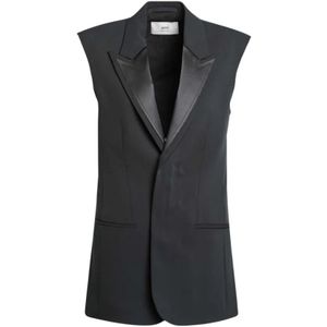 Ami Paris, Dames, Jassen, Grijs, Maat: S