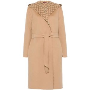 Gucci, Dames, Mantels, Bruin, Maat: XS
