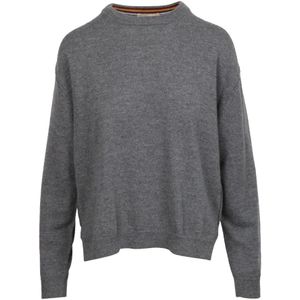 Momoni, Dames, Truien, Grijs, Maat: S Zijde,