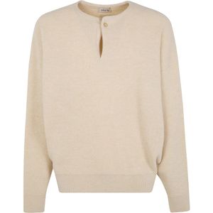 Fear Of God, Heren, Truien, Beige, Maat: M Wol,