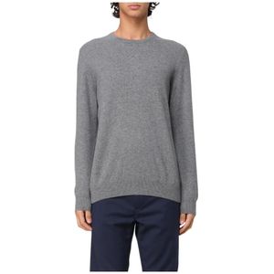 Fedeli, Heren, Truien, Grijs, Maat: XL Kasjmier,