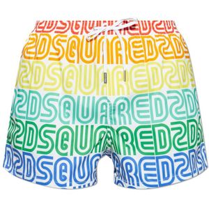 Dsquared2, Heren, Badkleding, Veelkleurig, Maat: XL